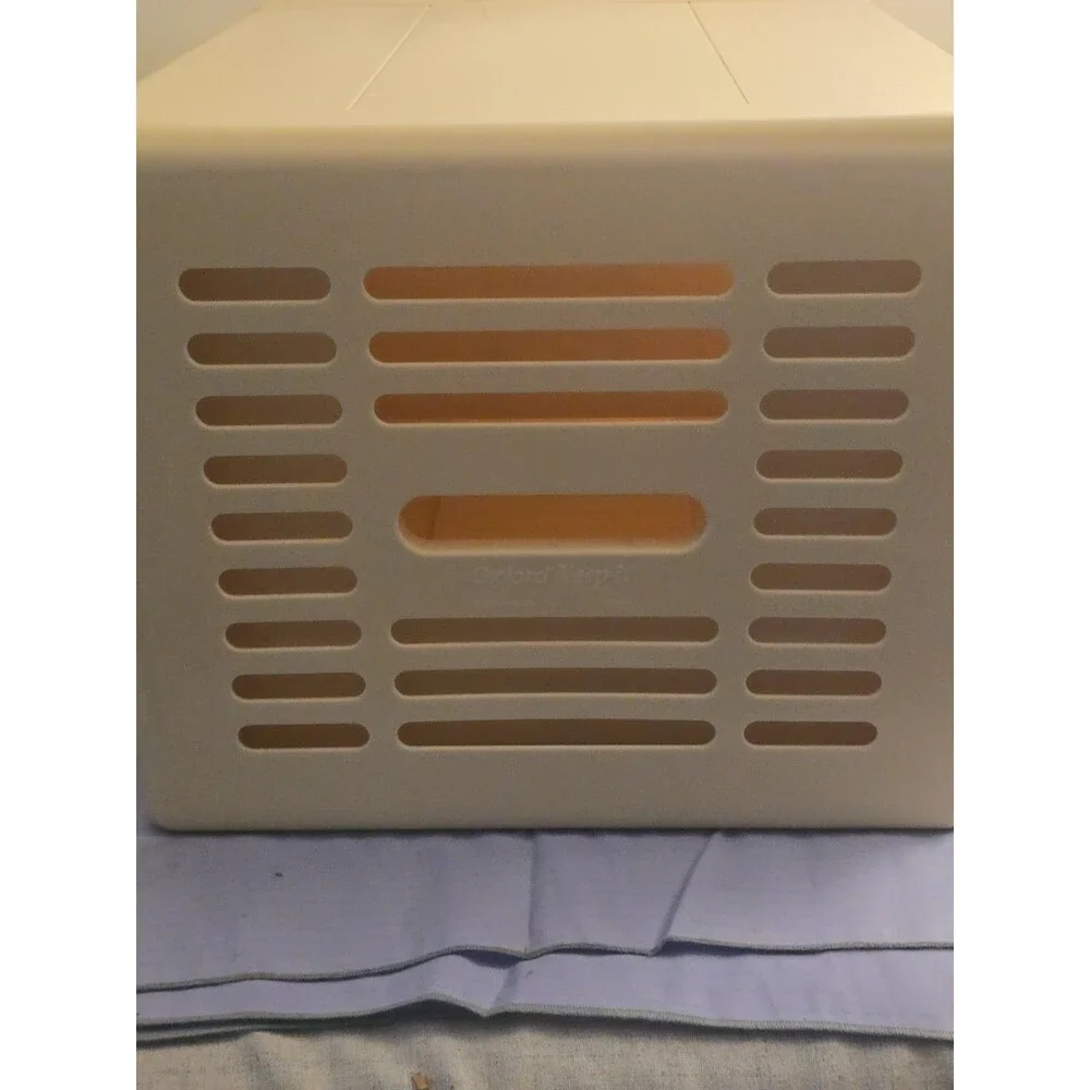 Vtg 80s Oxford Keep-it Stackable File Drawer Box Esselte Pendaflex Rare Beige...